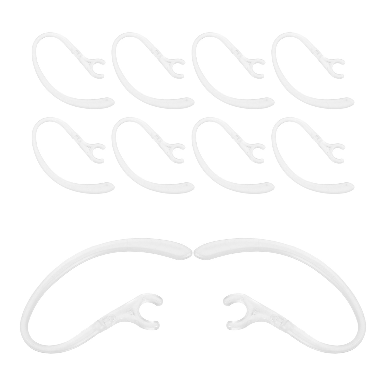 Sports Earphone Hook - 10個入り イヤーフック シリコン製イヤホンホルダー スポーツ用 滑り止め 調整可能