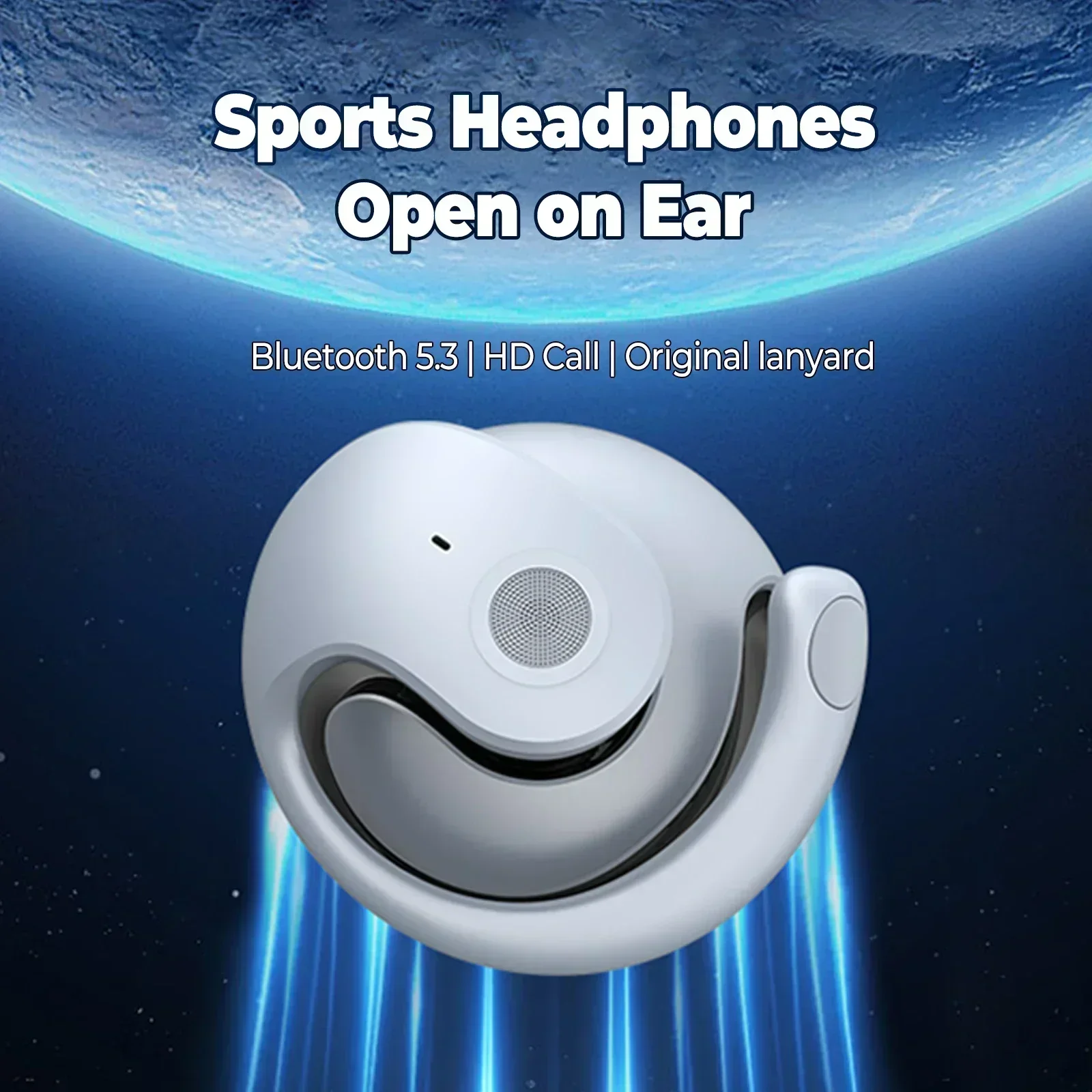 TWSワイヤレスBluetoothヘッドホン イヤーフック  - Sports Earphone Hook のレビューと価格